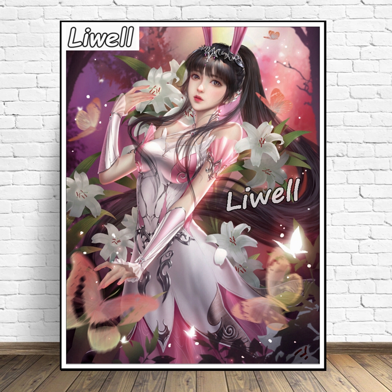 Diy Chinese Anime Soul Land Di - Resin Art Wallpaper recension och pris