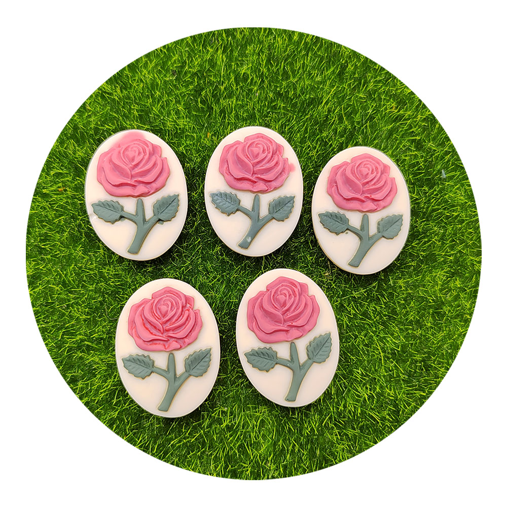 Oval Shape Flatback Resin Flow - Resin Art Alphabet recension och pris