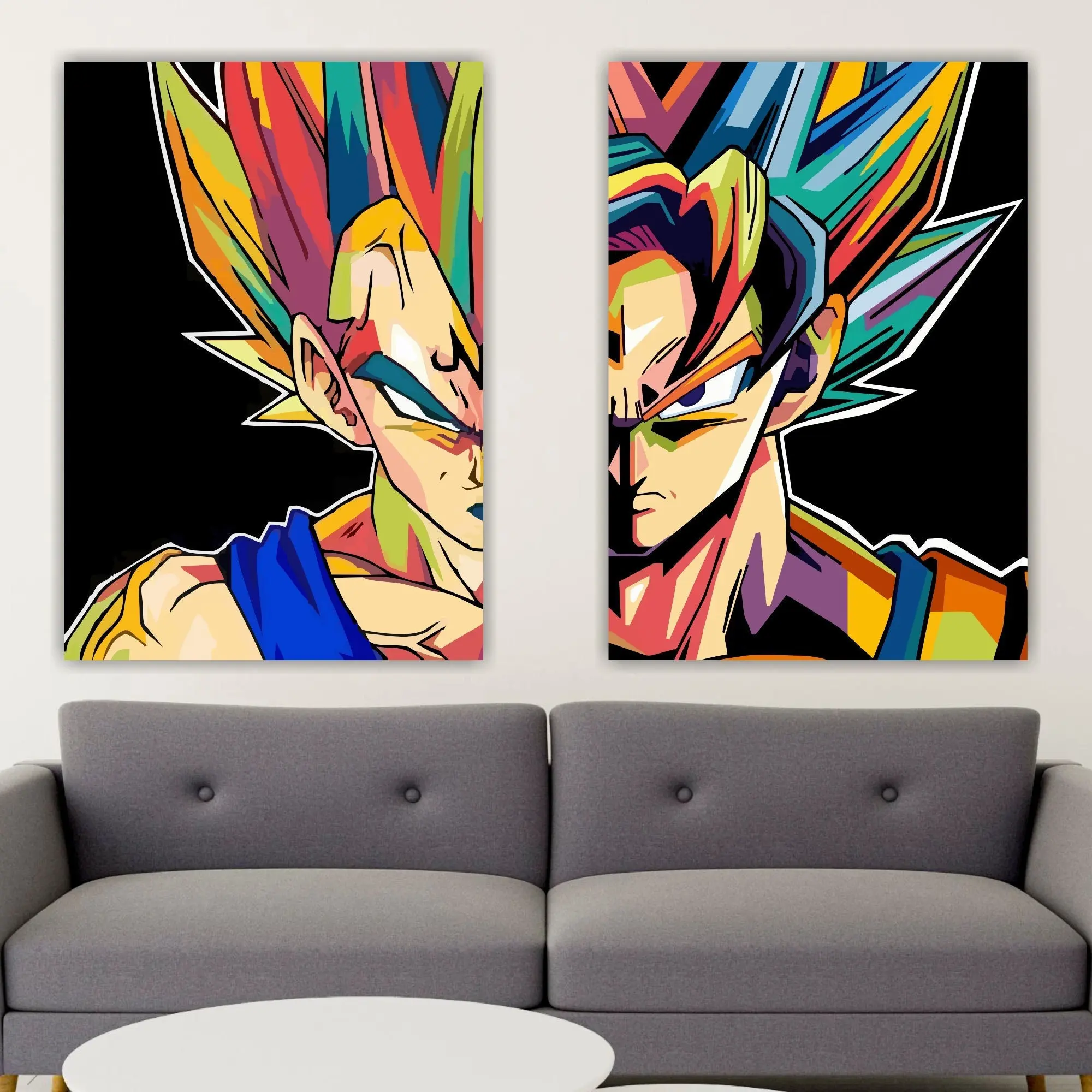 Diamond Painting Goku e Vegeta - Resin Art Work recension och pris