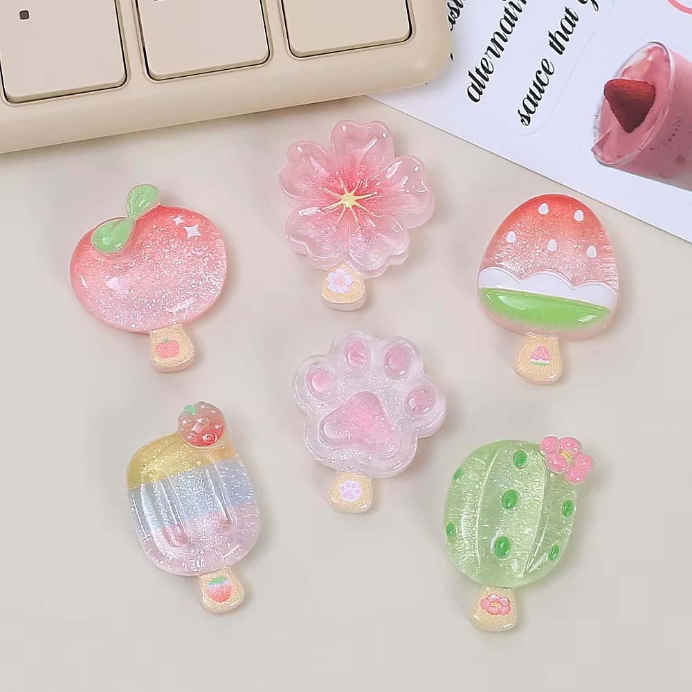 10pcs Kawaii Transparent Summe - Resin Art Case recension och pris